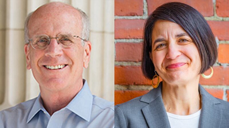 U.S. Senator-elect Peter Welch and U.S. Representative-elect Becca Balint