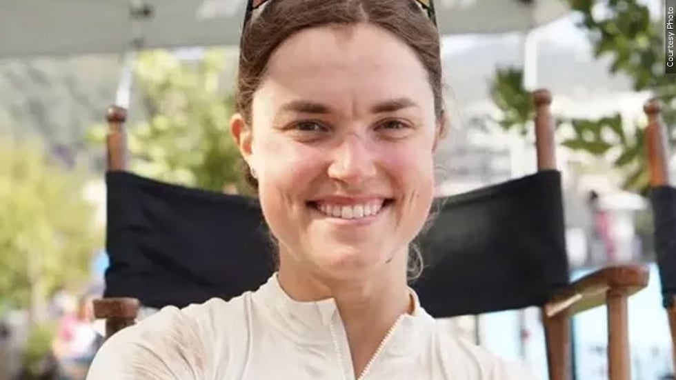 FILE: Professional cyclist Anna Moriah Wilson smiles in an undated photo.