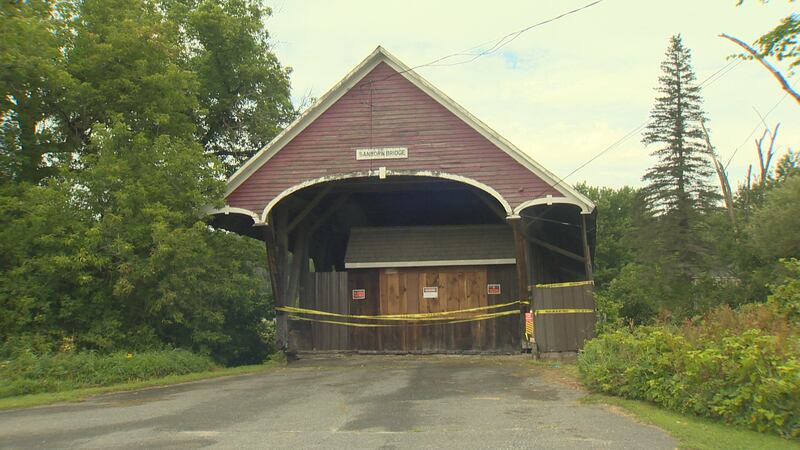 The Sanborn Covered Bridge in Lyndon. - File photo